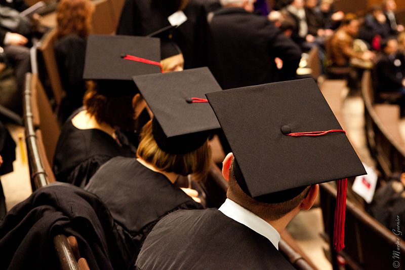 Remise diplôme - Amphithéâtre Painlevé (Photo Marine GARNIER)